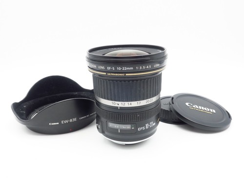 Canon zoom lens 10 - zoom, 10-22mm