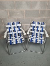Coppia di sedie pieghevoli
