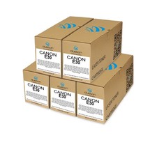 5x E30, 1491A003BA Toner Nero