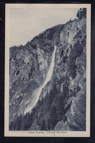 Cartolina cascata pianazzo - cascata,