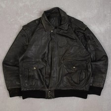 Giacca da volo pelle full zip