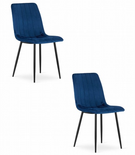 Poltrona lava velluto blu - -,