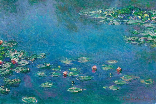 Poster claude monet - poster, ninfee