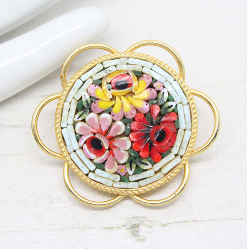 Spilla spilla oro fiore