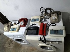 Lotto Stock 8 Telefoni Fissi Vintage Da Collezione Sip / Siemens - Safnat Milano