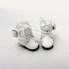 SBB006WHE Mimiwoo 2,2 cm fibbia mini scarpe CHE si adattano alla bambola Middie Blythe Obitsu 11 cm