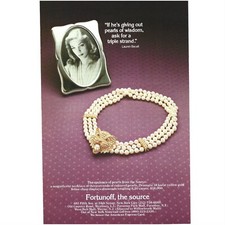 Fortunoff Lauren Bacall Pearl