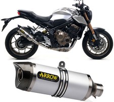arrow scarico omologato thunder alluminio c honda cb 650 r 2021 21 2022 22