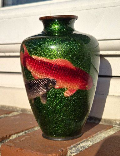 Antico vaso giapponese