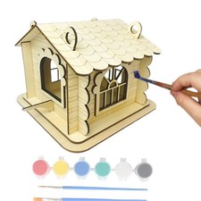 Casetta per Uccelli, Nido, Casetta per Uccelli in Legno Fatta a Mano, Casetta