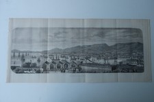 6-Antique Prints-TOULON-FRENCH