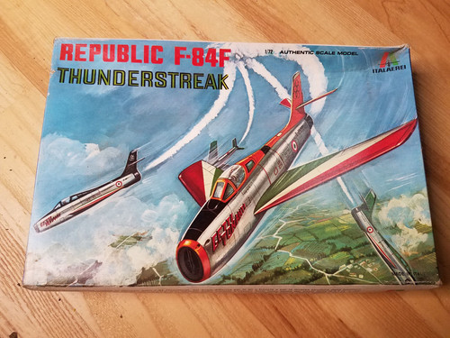 Repubblica italeri 84f - italeri, f-84f