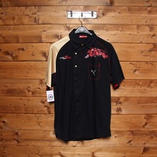 Camicia PUMA SCUDERIA TORO ROSSO tg. L Usato (SA1331) Nera e Rossa
