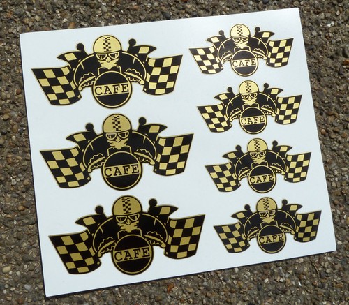 Set adesivi sticker per casco - per,