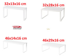 NUOVO IKEA Variera scaffale inserto bianco armadio cucina organizer supporto impilabile