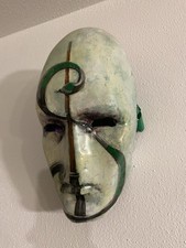 Maschera In Cartapesta decorativa di Lord Voldemort - Pezzo Unico