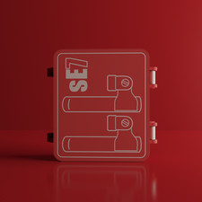 Homemade case for SE