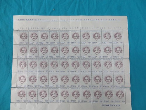Francobolli foglio da 50 - foglio,