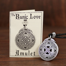 Pewter Norse Runic Love Amulet