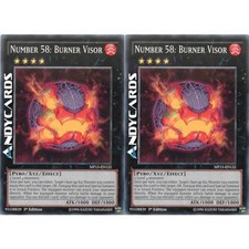 2x NUMBER 58: BURNER VISOR (Numero 58: Visore Ardente) Comune • MP15 EN122 • 1Ed