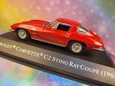 Diecast 1:43 italian newstand col. CHEVROLET CORVETTE C2 STING RAY COUPÈ (1963).