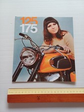 CZ 125 -175 1974 depliant francese originale