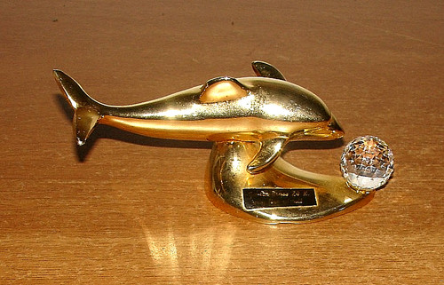 Delfino miniatura ottone - delfino,