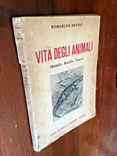 (Libreria)  Romualdo Natoli VITA DEGLI ANIMALI rettili anfibi pesci (1944)
