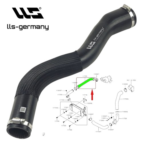 Tubo turbo per mitsubishi l200 - per,
