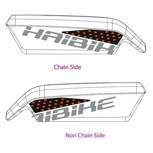 Haibike dekor xduro - dekor, per