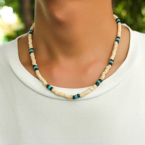 Boho surfer necklace for men - surfer,