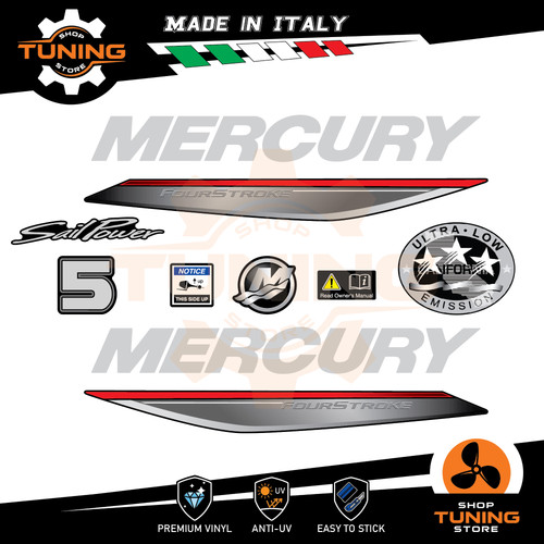 Kit adesivi motore marino - motore,