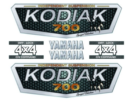 Set adesivi yamaha kodiak - kodiak, 700