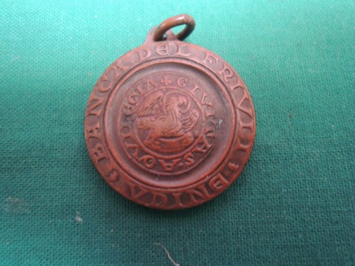 L68 medaglia banca del - l68*-,