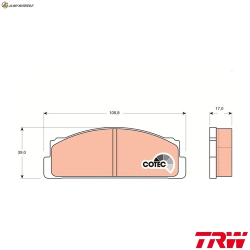 Kit pastiglie freno disco - pastiglie, a