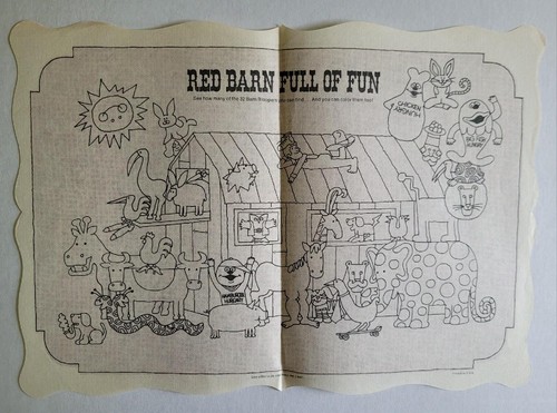 Tovaglietta carta vintage red - carta,