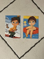 2 CARTOLINE OCCHI MOBILI