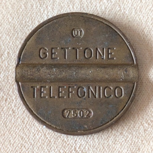 Gettone telefonico 7502 - telefonico, ut
