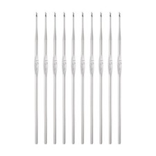 10pz Ganci Uncinetto Acciaio