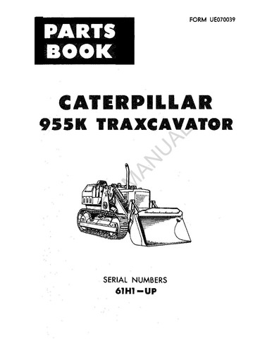 Caterpillar cat 955k - cat,