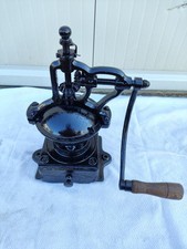 Antico macina caffè tipo Peugeot Freres nero da collezione