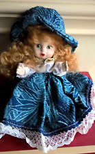 NAPOLI  SPLENDIDA BAMBOLINA CAPODIMONTE MINNIE MINOPRIO  BLU c.ARTI MOBILI RARA