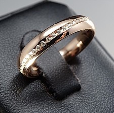 Fede Nuziale Oro Rosa e