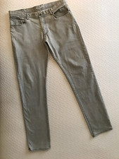 GEOX jeans cotone estivo grigio vestibilita' aderente Mis 54