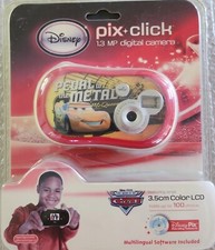 FOTOCAMERA  A COLORI 1,3 MP DIGITAL CAMERA MODELLO PIXCLICK CARS MARCA DISNEY