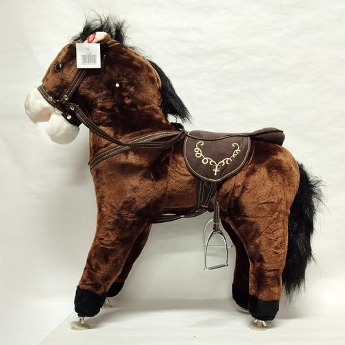 Cavallo dondolo peluche e - dondolo,