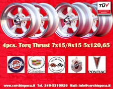 4 cerchi Torq Thrust 7x15 8x15