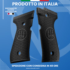 Custom Grips Guancette / Guance Colore Nero per BERETTA Mod 92 96 98 FS 