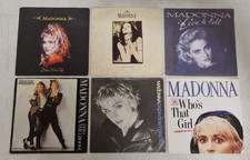 Lotto 6x 45 giri Madonna Who's