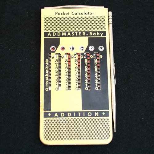 Vintage addmaster baby - addmaster, pocket